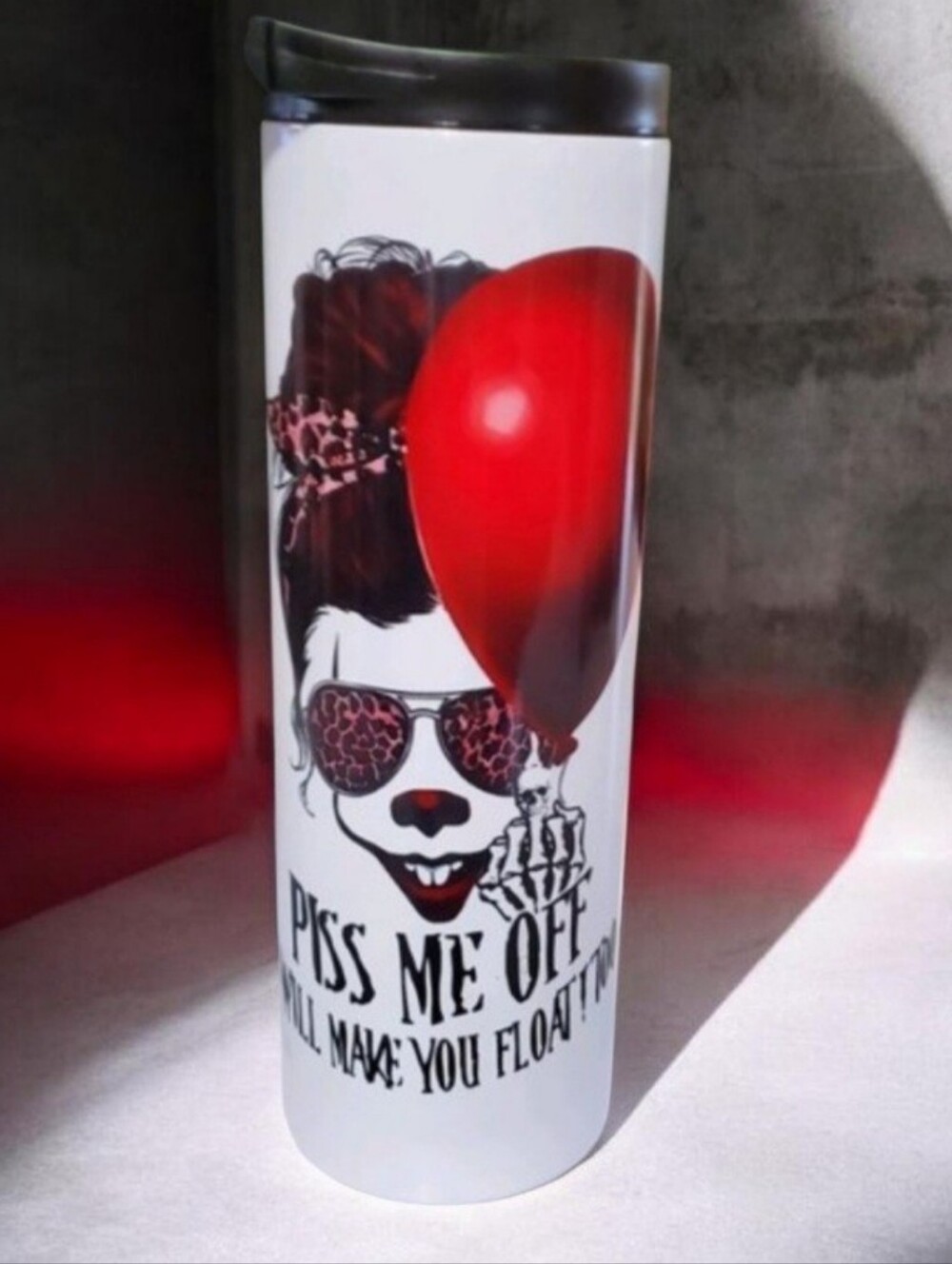 You'll Float Too "It" 20oz Tumbler  with duo lids 🎉sale